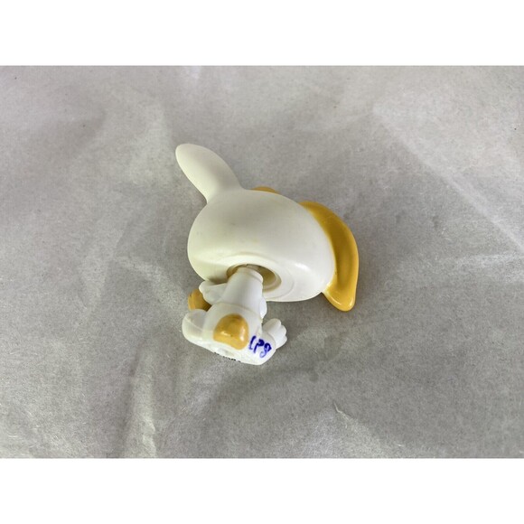 Littlest Pet Shop LPS 1417 Bunny Rabbit Figure Toy Ear Up Authentic Hasbro - Picture 3 of 5